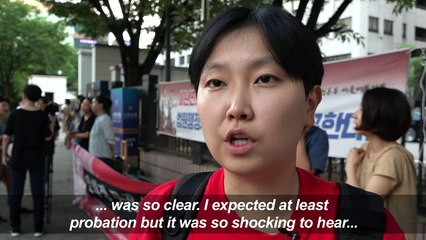 Protest after S. Korea politician acquitted in sex abuse case