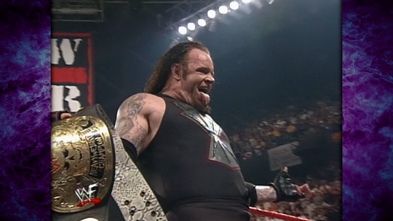 The Undertaker w/ Paul Bearer vs Triple H w/ Chyna & Vince #1 Contender Match 7/19/99 (2/2)