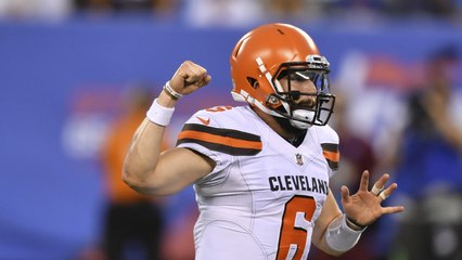 'Hard Knocks': Baker Mayfield gets mic'd up for preseason debut