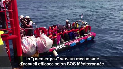 Aquarius : "enfin une réponse coordonnée" selon SOS Méditerranée