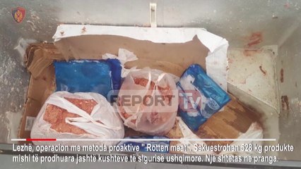 Lezhë, qofte pa faturë, AKU bllokon 528 kg produkte mishi jashtë kushteve