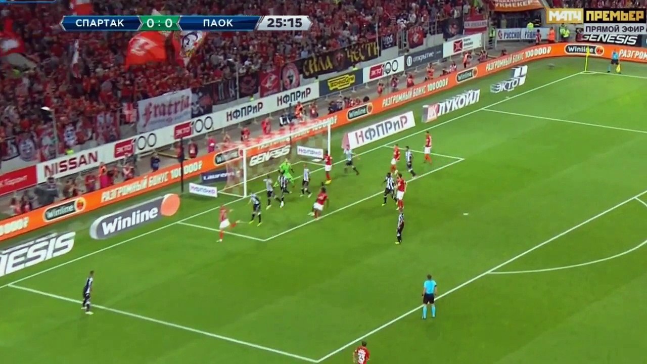FC Spartak Moscow vs PAOK FC 0-0 - All Goals & Extended Highlights - 14.08.2018 HD