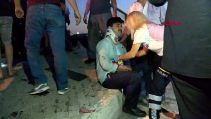 Bursa'da Tur Otobüsü Devrildi, Yaralılar Var