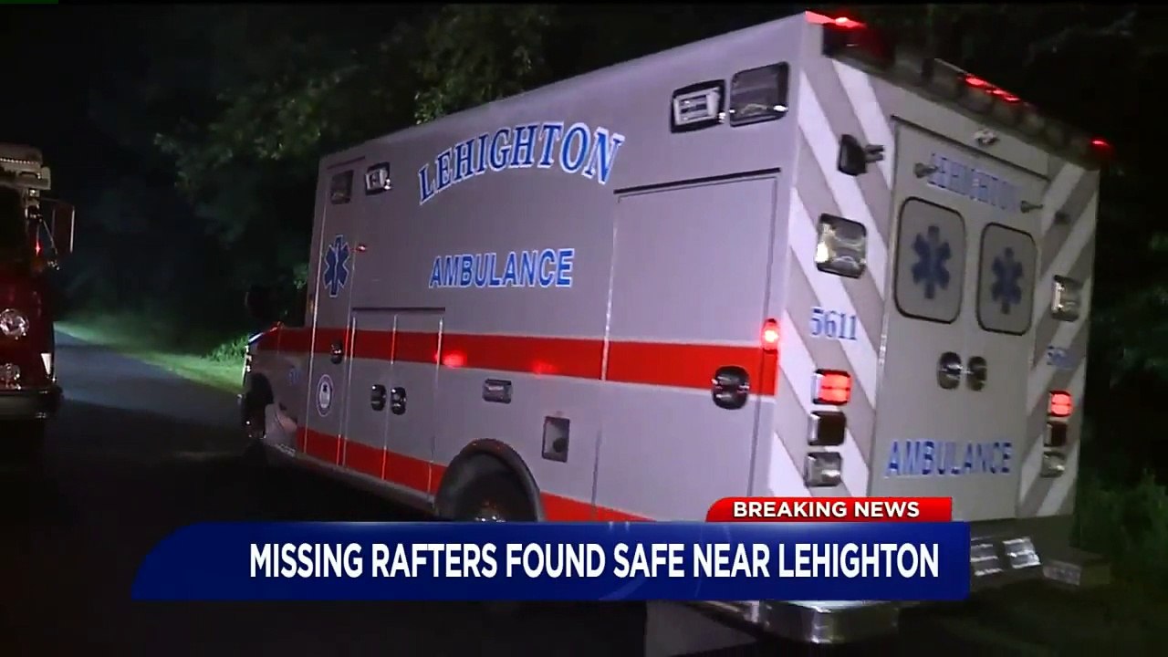 Dozens of Missing Rafters Found Safe Along River in Pennsylvania