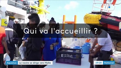 Aquarius : le navire se dirige vers Malte