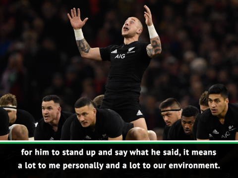All Blacks thank Wallabies' Genia for support of haka