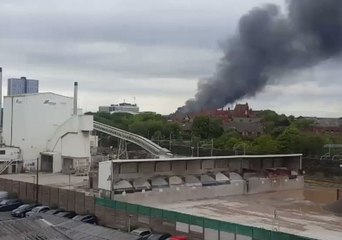 Dozens of Firefighters Called to Salford Recycling Plant Fire