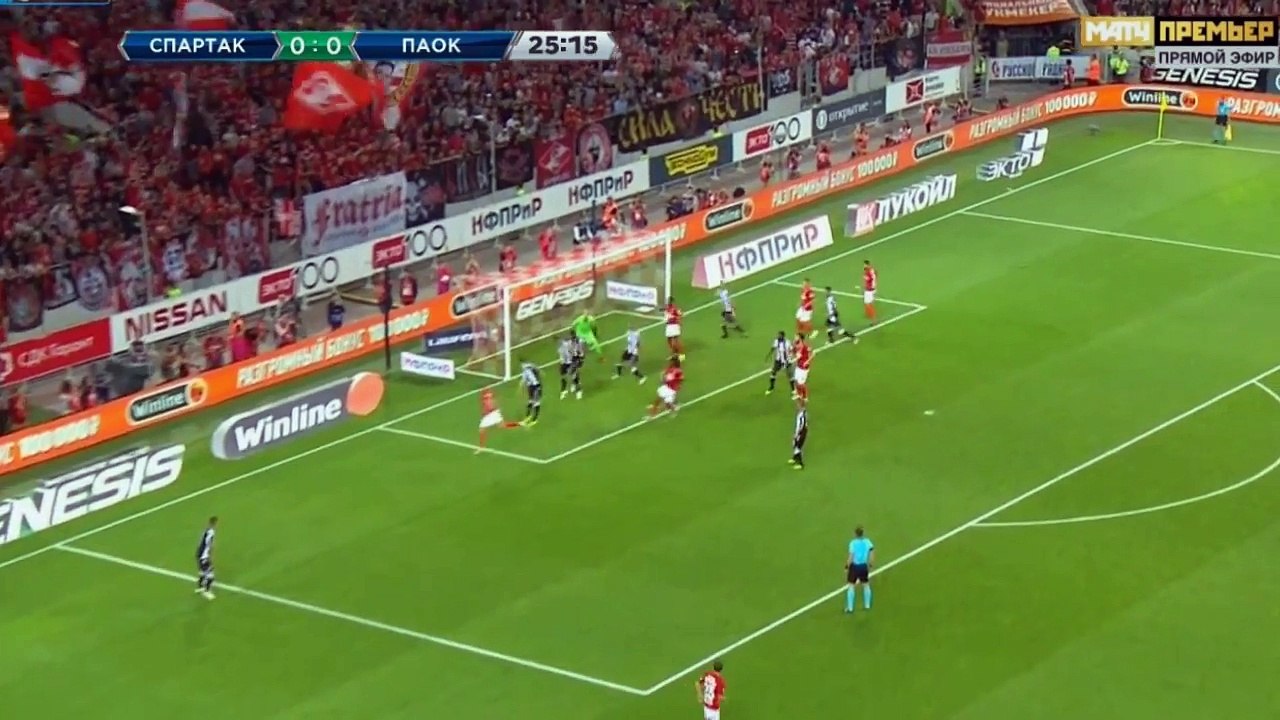 FC Spartak Moscow vs PAOK FC 0-0 - All Goals & Extended Highlights - 14.08.2018 HD