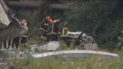 Decenas de muertos en el desplome del puente de Génova