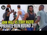 John Wall VS Terry Rozier Round 2 In Private NBA Run!