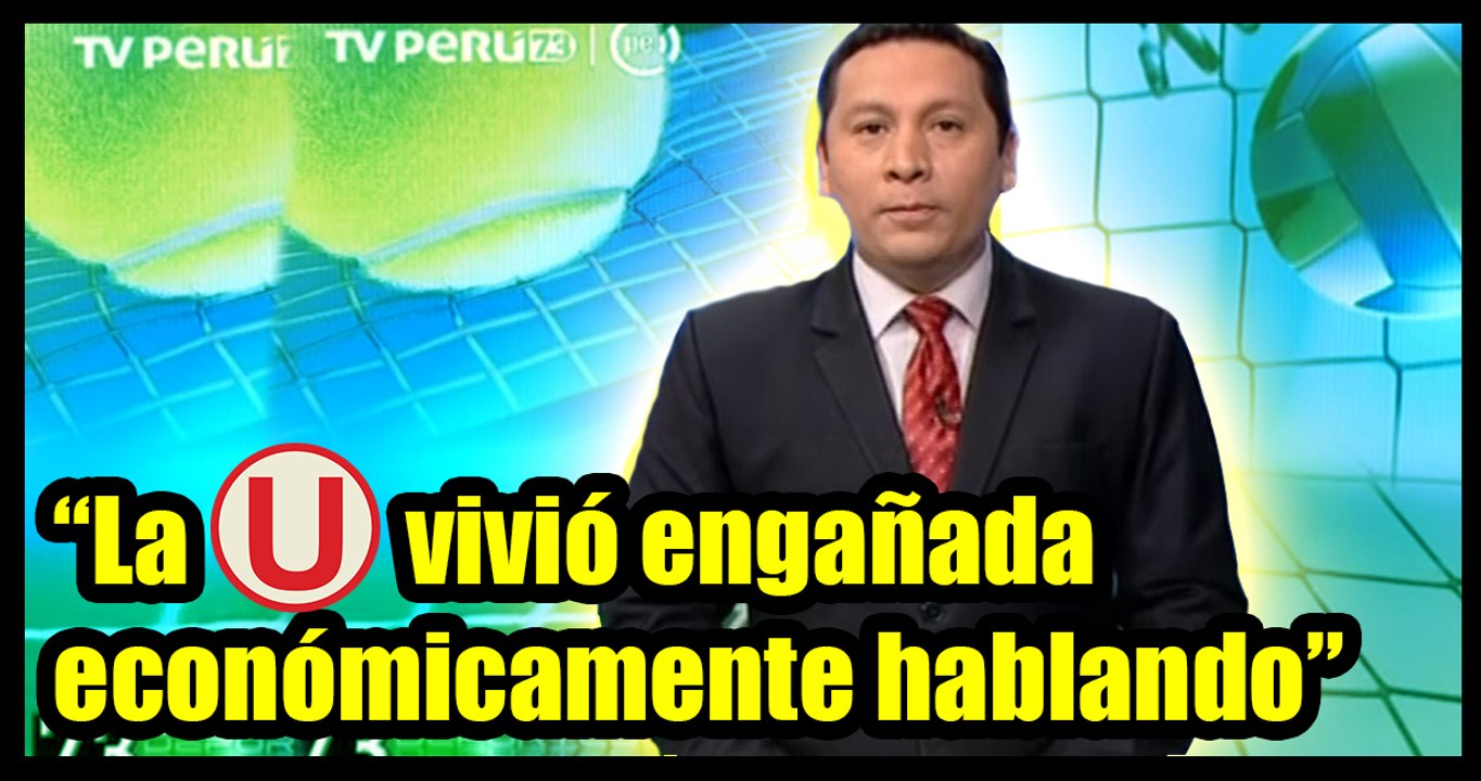 Robert Malca analizó la crisis de Universitario de Deportes  y el desarrollo del Torneo Apertura