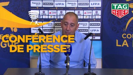 Conférence de presse Tours FC - RC Lens (0-1) :  (TOURS) - Philippe  MONTANIER (RCL) - 2018/2019