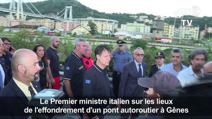 A Gênes l'effondrement d'un pont fait au moins 30 morts
