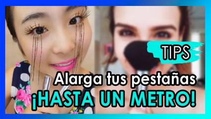 Pestañas súper largas *Hasta un metro*