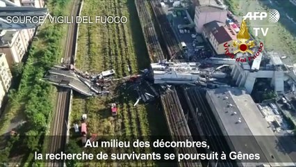 Italie: Au milieu des décombres, la recherche de survivants