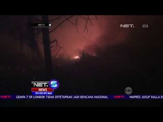 10 Hektar Lahan Gambut Pontianak Ludes Terbakar-NET5