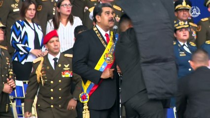 Un general venezolano detenido por “atentado” contra Maduro