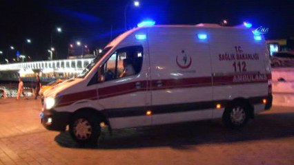 Galata Köprüsünden düşen kişi deniz polisi tarafından kurtarıldı