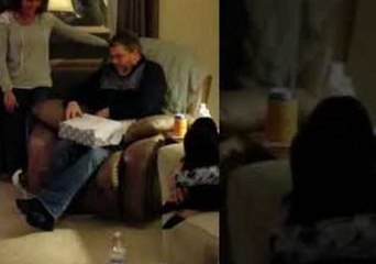 Couple Surprise Their Families With a Special Christmas Gift