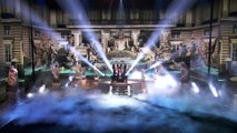 America's Got Talent 2018  - Human Fountains- Synchronized Spitting Men Spit Into Audience