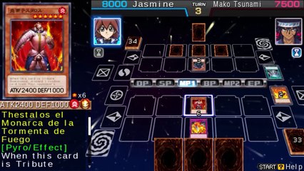 Yu-Gi-Oh! ARC V Tag Force PSP - Llamarada de Destrucción VS Furia de las Profundidades