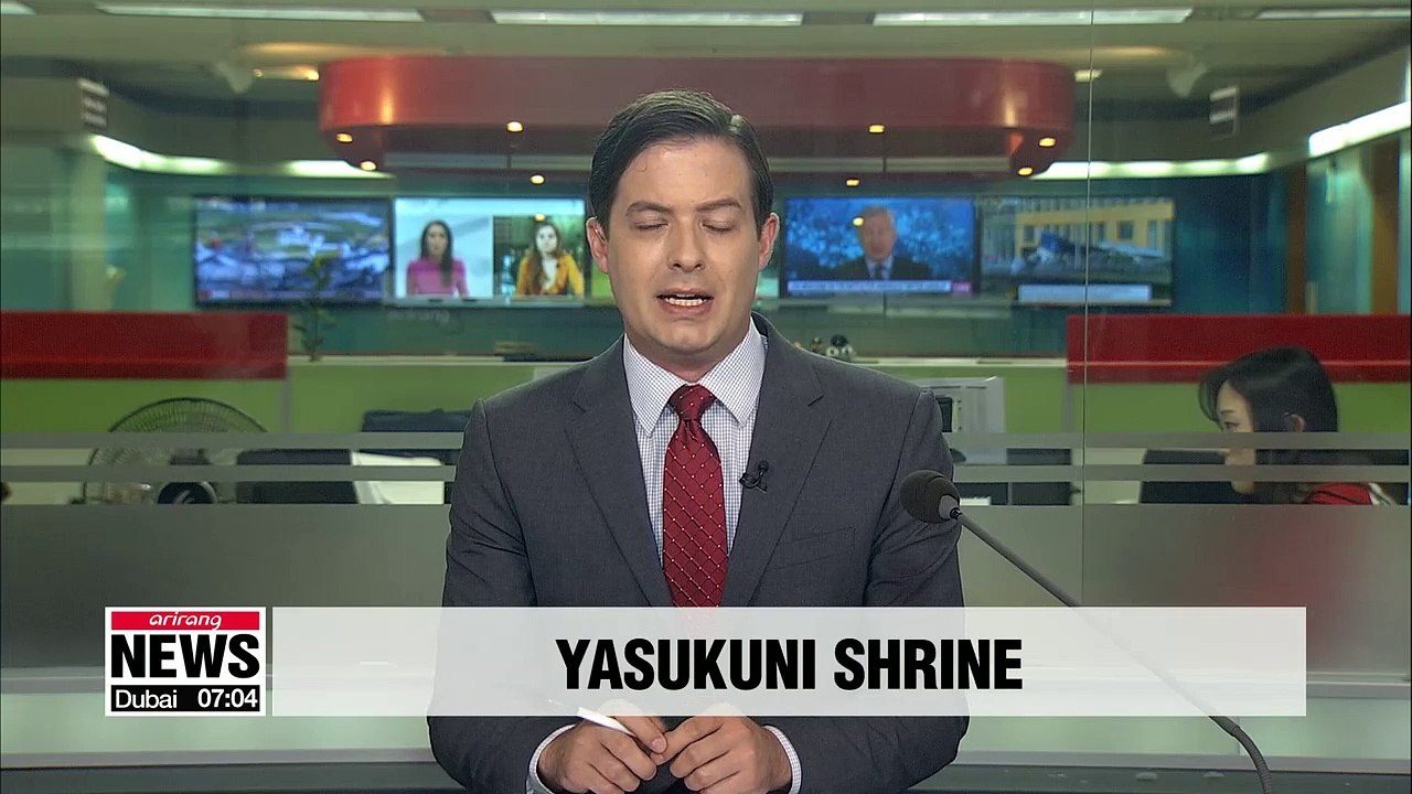 Abe sends ritual offering to Yasukuni shrine for war dead