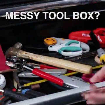 Keep tools, accessories, or crafting supplies organized with this pegboard flip book storage system!