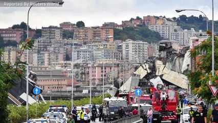 Bridge Collapses In Northern Italy