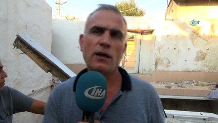 Fırtınada evleri yıkılan aile uzanacak yardım elini bekliyor