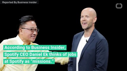 Spotify CEO Says Employees Do Not Do Same Job For More Than Two Years