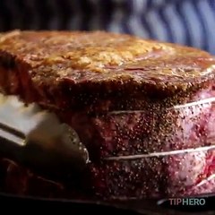 Herb & Garlic Prime Rib Roast with Red Wine Mushroom Sauce— All in One Pan!Full recipe: