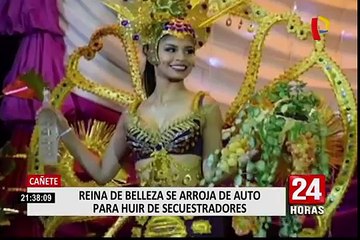 Cañete: candidata casi fue secuestrada por falso colectivero