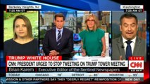 Panel on President Donald Trump urged to stop tweeting on Donald Trump tower meeting. #Russia #DonaldTrump #TrumpTweet #News #TrumpTowerMeeting #BreakingNews