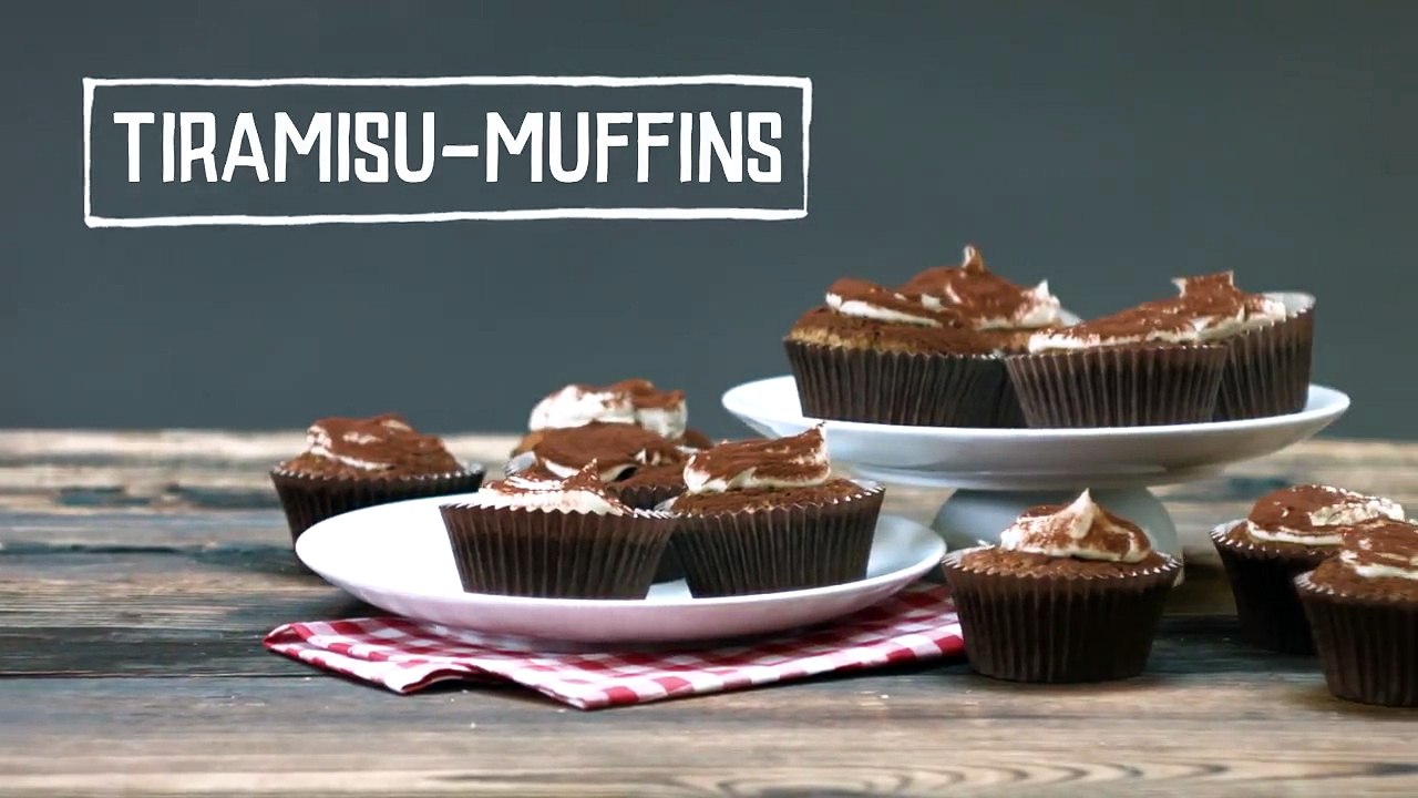 Köstliche kleine Tiramisu-Muffins, die echt lecker sind! ZUM REZEPT 
