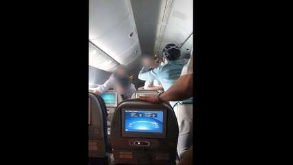 대한항공 기내에서 보조 배터리 연기...긴급 진화 / YTN