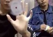 Funny Trickster Reveals the Illusion Behind Pal's Spinning Card Trick