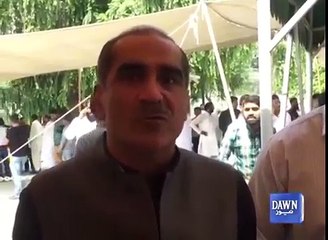 下载视频: Khawaja Saad Rafique media talks outside PA