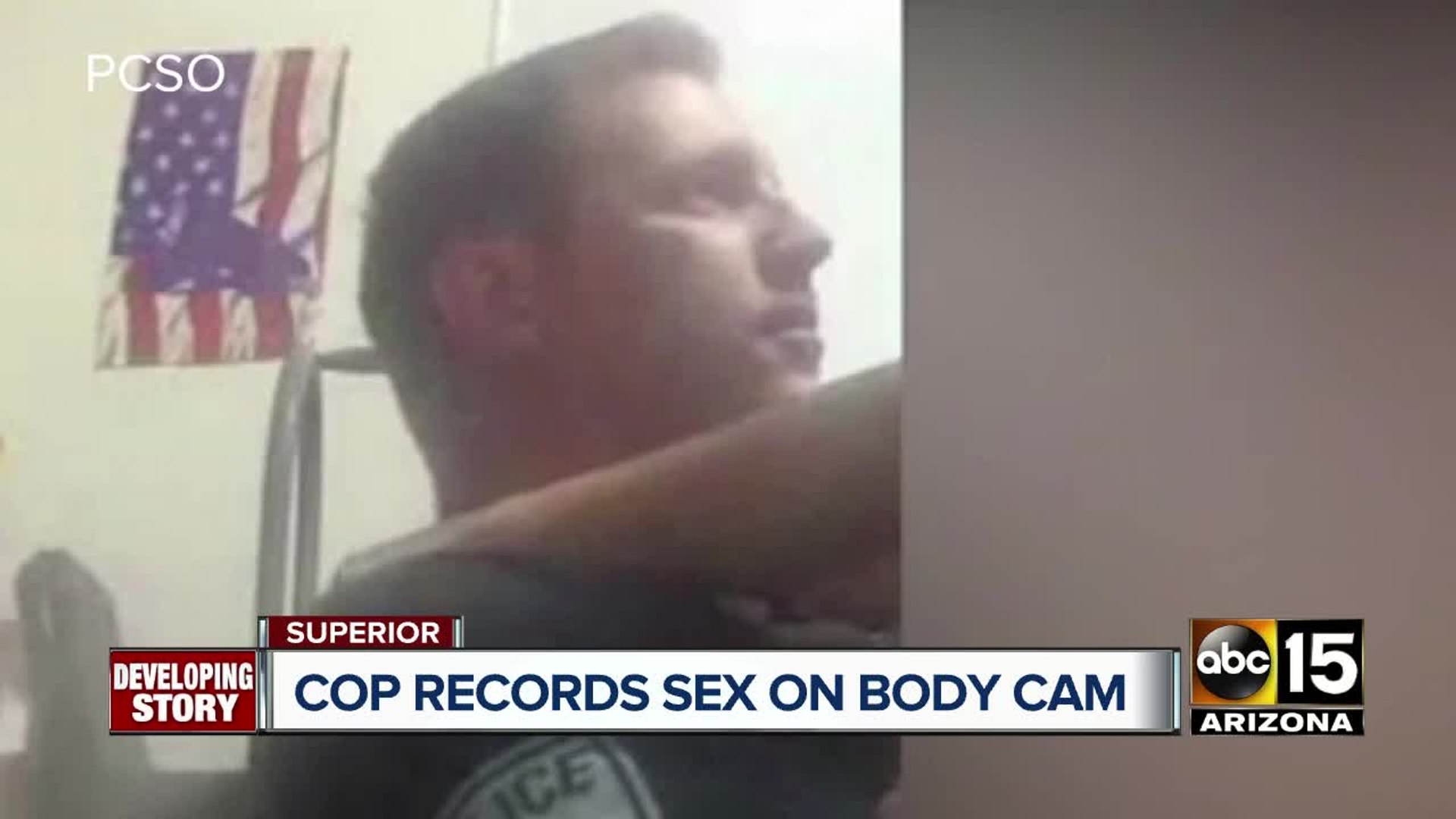 Body camera records ex-Superior officer having sex in office