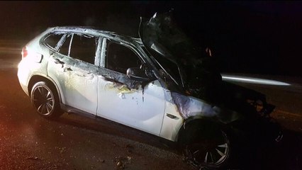 리콜 대상 아닌 BMW서 불..."엔진룸 화재 추정" / YTN