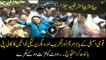 Maryam Aurangzeb and PML-N lady workers protest outside National Assembly
