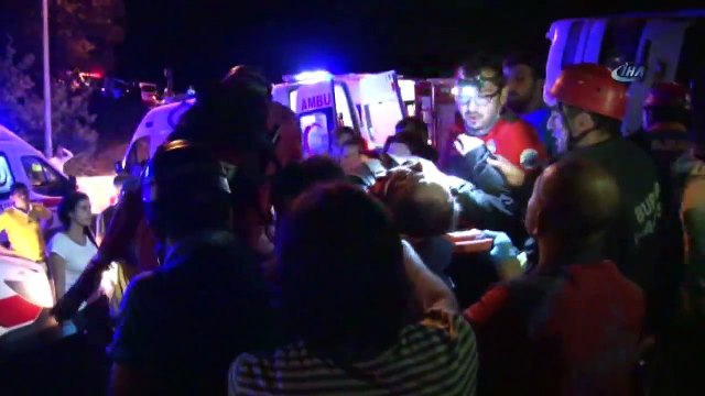 Bursa'da Otobüs Şarampole Yuvarlandı! Çok Sayıda Yaralı Var...