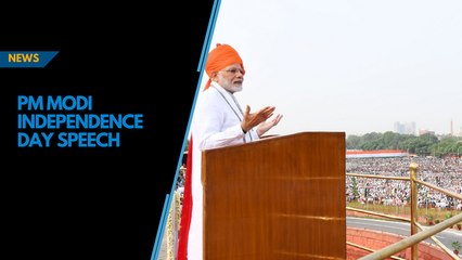Watch: PM Modi's full Independence Day speech