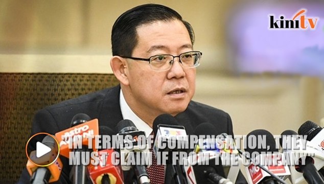 Guan Eng: ECRL workers not hired by gov't, they should seek compensation from China firm