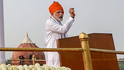 PM Modi ने Red Fort से जब Space Mission Gaganyaan 2022 का किया जिक्र | वनइंडिया हिन्दी