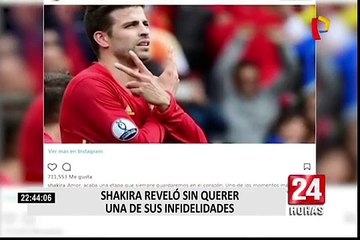Shakira reveló presunta infidelidad tras mensaje a Gerard Piqué