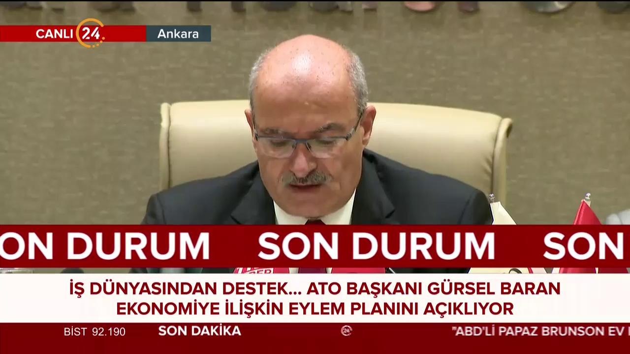 Ekonomide eylem planı