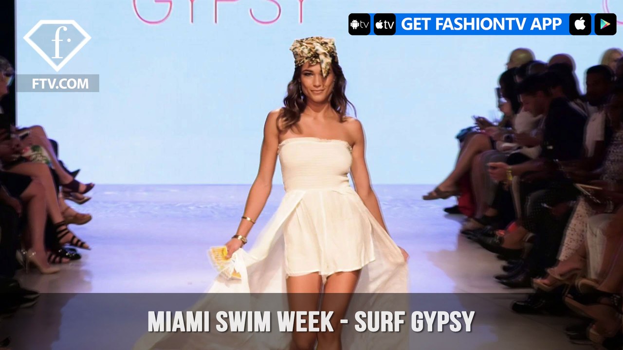Surf Gypsy Boho Chic Vibes Miami Swim Week Art Hearts Fashion 2019 | FashionTV | FTV