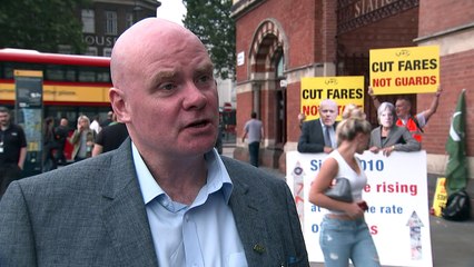 RMT rounds on Grayling for 'bashing' rail workers