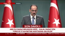 İbrahim Kalın konuşuyor