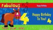 Kidzone - Happy Birthday To Four Year Olds